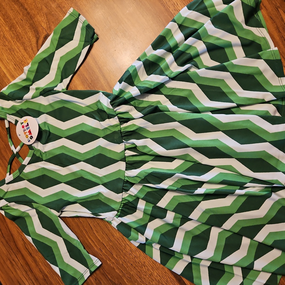 NWT Dot dot smile warermelon dress girls 5/6